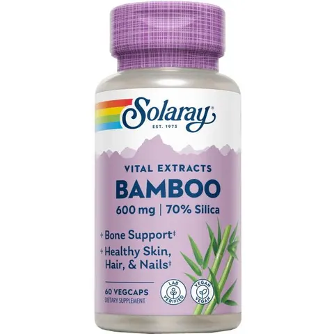 Solaray bamboo 300mg. 60cap. – imagen 3