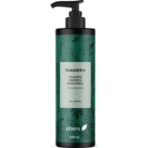 Ebers Champú Limpieza Profunda 250 ml – imagen 2