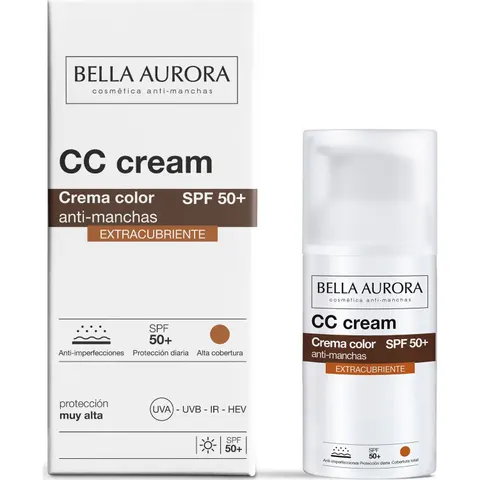 Bella Aurora Cc Cream Spf50 Extracubriente 30ml – imagen 3