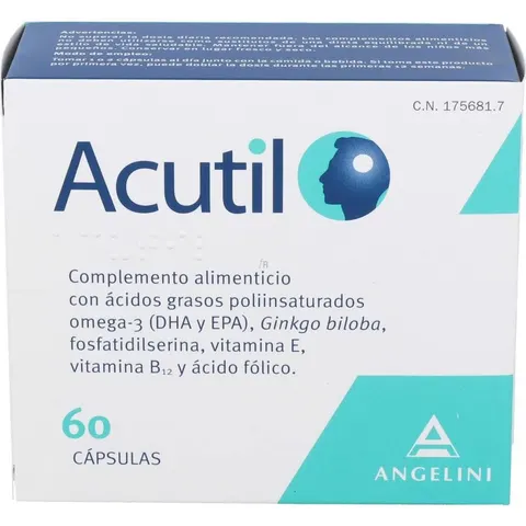 Acutil 60 Cápsulas – imagen 3