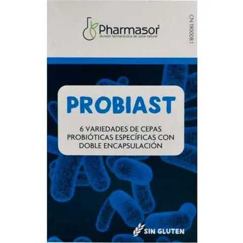 Pharmasor Probiast 10 Cápsulas – imagen 2
