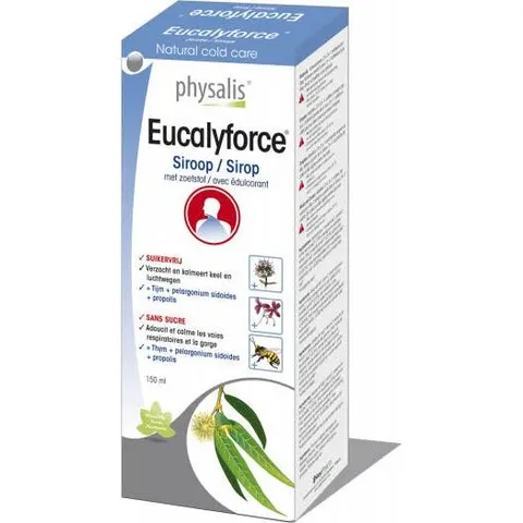 Physalis eucalyforce jarabe s/a 150ml. bio – imagen 3