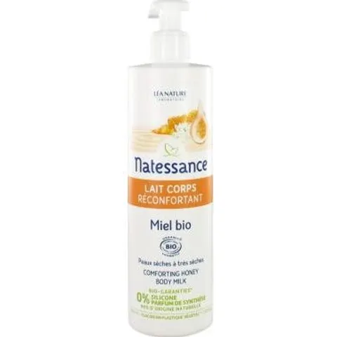 Natessance Leche Corporal Miel Bio 400 ml – imagen 4