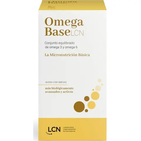 LCN Omega Base 60 Cápsulas – imagen 4