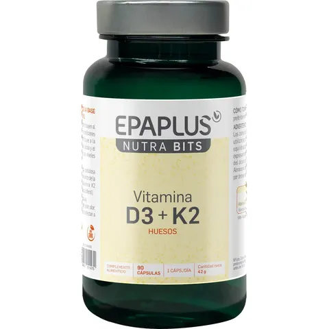 Epaplus Nutra Bits Vitamina D3+K2 90 Cápsulas – imagen 2