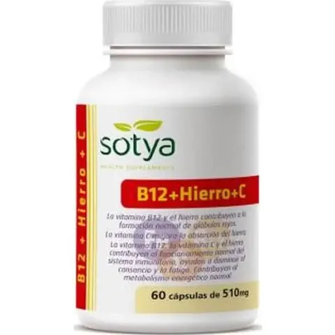 Sotya vit b12 + hierro + vit c 60cap. – imagen 4