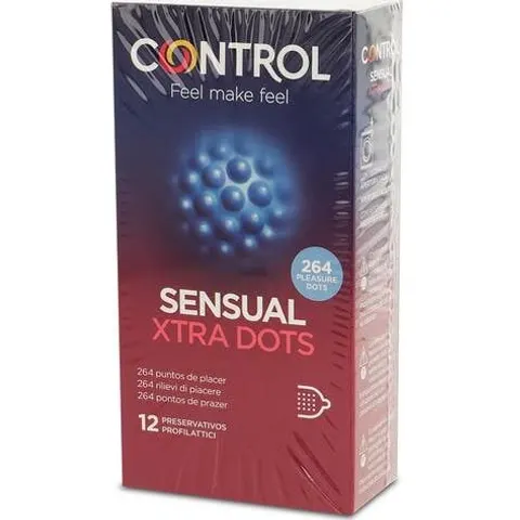 CONTROL Preservativos Xtra Dots 12 uds – imagen 2