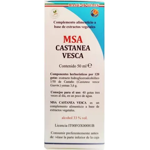 Herboplanet Msa Castanea Vesca Yemas 50 ml – imagen 3
