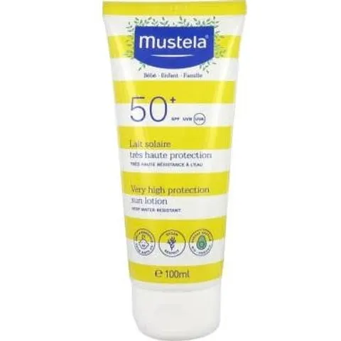 Mustela Leche Solar SPF50+ 100ml – imagen 2
