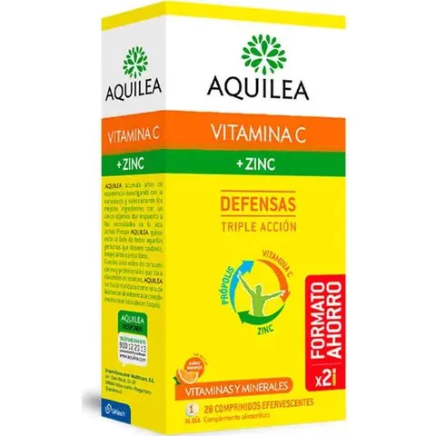 Aquilea Vitamina C + Zinc 28 comp – imagen 2