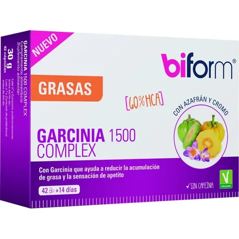 Dietisa Biform Garcinia 1500 42 Cápsulas – imagen 2