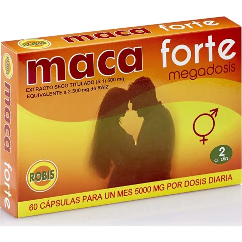 Robis Maca Forte 60 Cápsulas – imagen 4