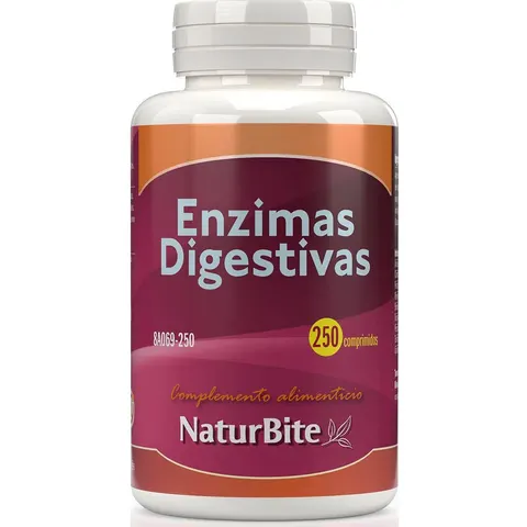 Naturbite enzimas digestivas 250comp. – imagen 4