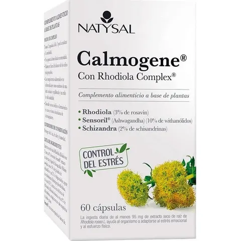 Natysal Calmogene con Rhodiola Complex 60 Cápsulas – imagen 2