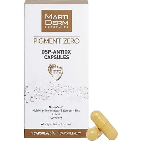 MartiDerm Pigment Zero DSP Antiox 60 cápsulas – imagen 2