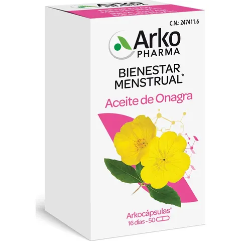 Arkopharma arkocapsulas aceite onagra 50 caps – imagen 2