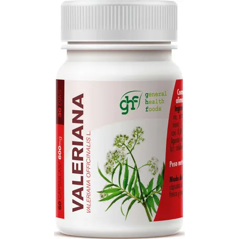 GHF Valeriana 600 Mg 60 Caps – imagen 3