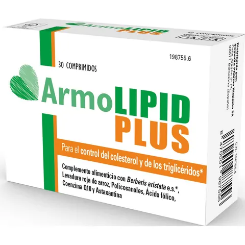 Armolipid Plus Colesterol 30 Comprimidos – imagen 2