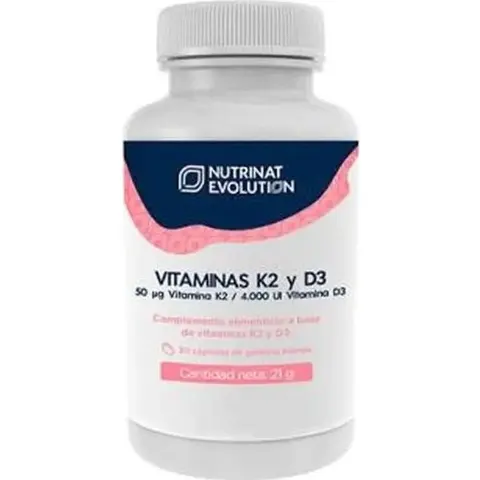 Nutrinat evolution vitaminas k2 d3 30cap. – imagen 5