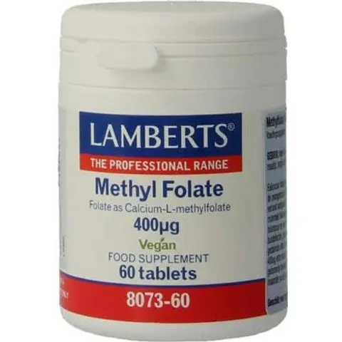 Lamberts methyl folate 400mg 60comp. – imagen 3