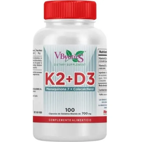 Vbyotics vitamina k2+d3 100perlas – imagen 4