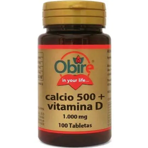 Obire Calcio + Vitamina D 100 comp – imagen 2