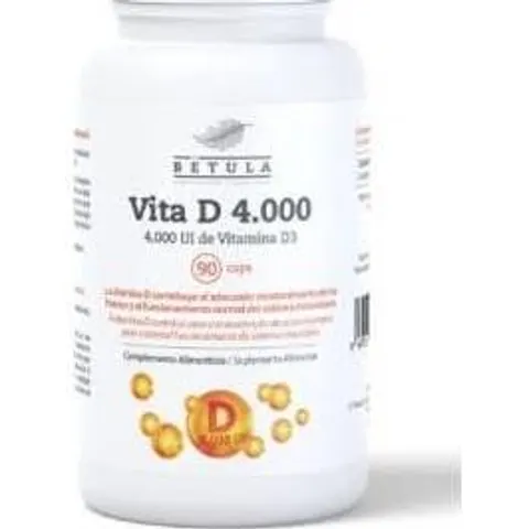 Betula vitamina d 4000 90cap. – imagen 4