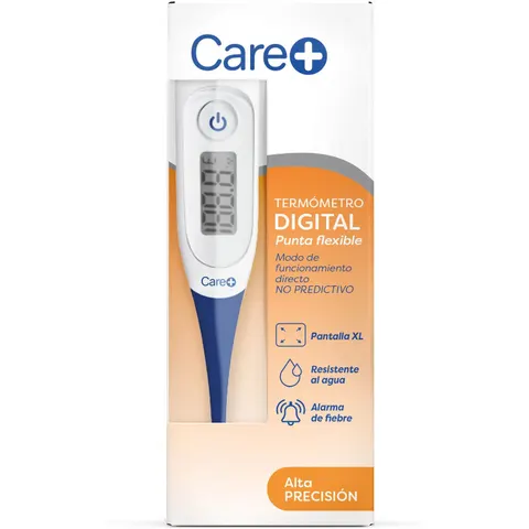Care+ Termómetro Digital Punta Flexible Familiar – imagen 2