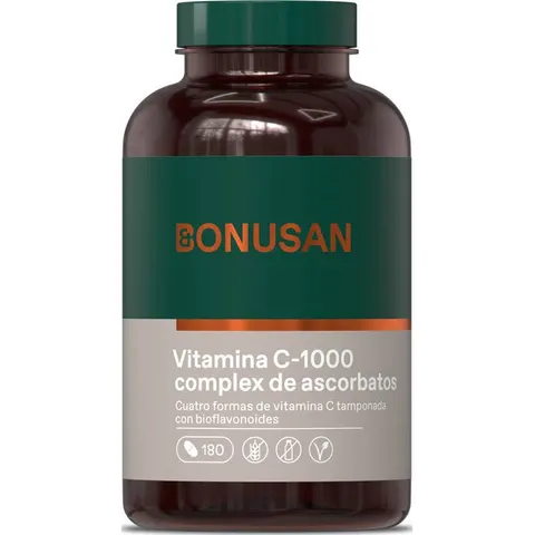 Bonusan Vitamina C 1000 Mg Ascorb 180 Tabs – imagen 4