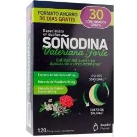 Soñodina Valeriana Forte 120comp – imagen 2