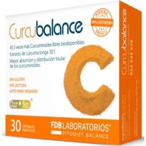 FDB Laboratorios Curcubalance 30 Cápsulas – imagen 2