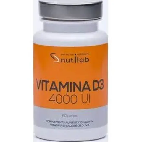 Nutilab Vitamina D3 250 mg 60 caps – imagen 3