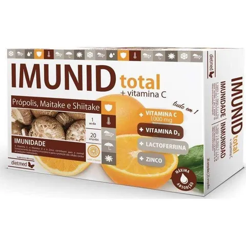 Dietmed Imunid Total 20 Ampollas – imagen 2