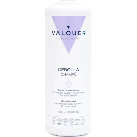 Valquer Laboratorios Champú de Cebolla 1000ml – imagen 5