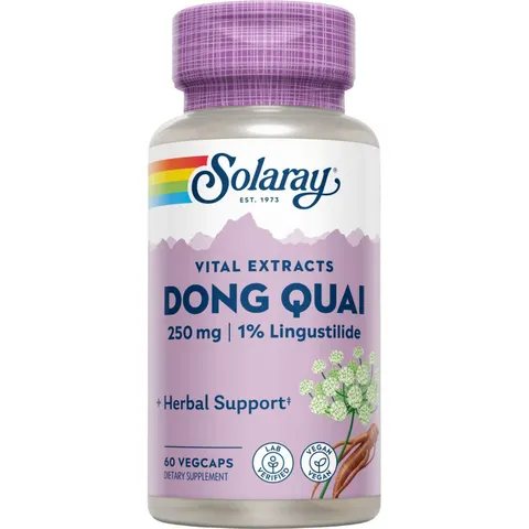 Solaray Dong Quai 60 Cápsulas – imagen 3