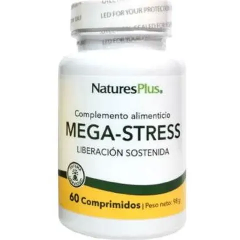 Nature's Plus Mega-Stress 60 Comprimidos – imagen 2