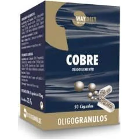 Waydiet Cobre Oligogranulos 50 Cápsulas – imagen 4