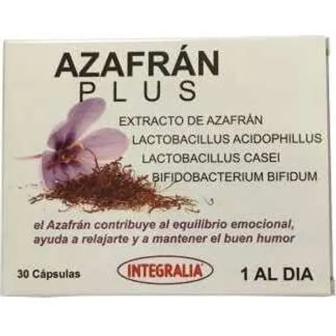 Integralia Azafrán Plus 30 Caps – imagen 4