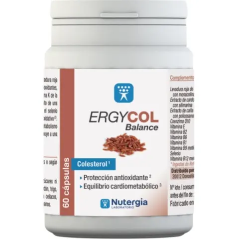 NUTERGIA Ergycol 60caps – imagen 2