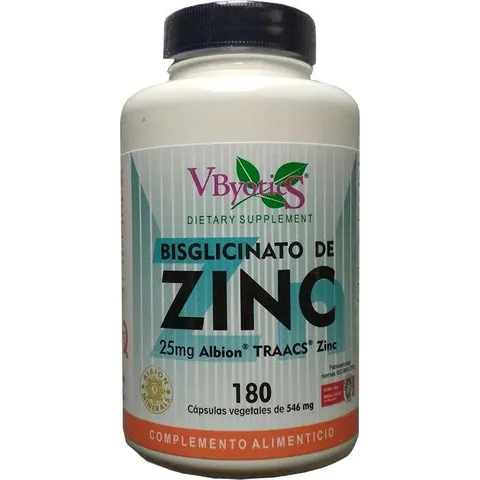 Vbyotics zinc bisglicinato 180cap. – imagen 4