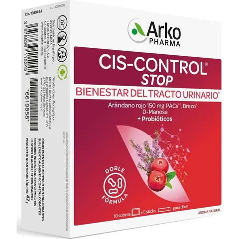 Arkopharma cis control stop 10sbrs+5sticks. – imagen 2