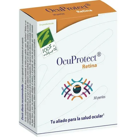 100% Natural Ocuprotect Retina 30 caps – imagen 4