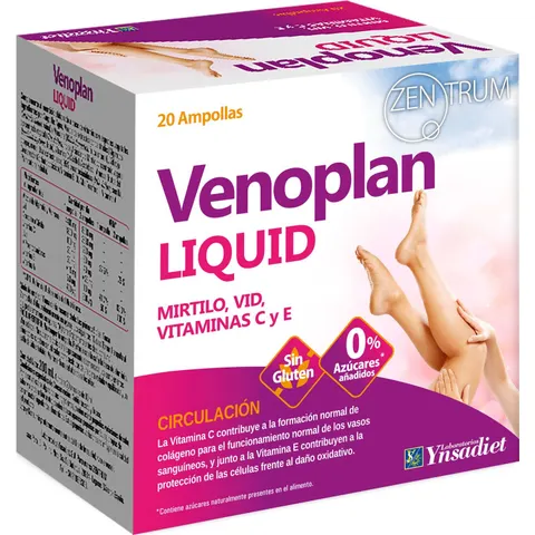 Ynsadiet Venoplan Liquid 20 Ampollas – imagen 4