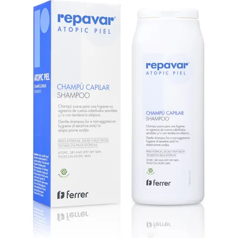 Repavar Atopic Piel Champú Capilar 200ml – imagen 2