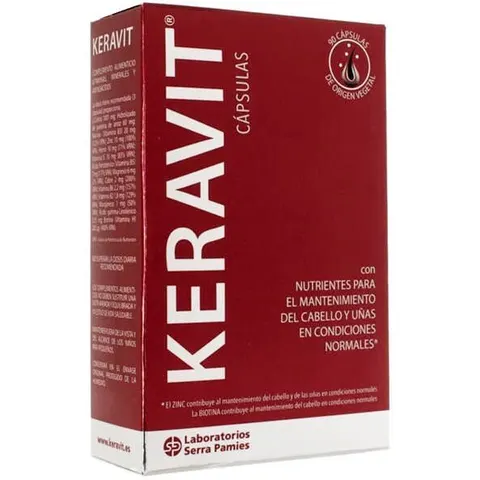 Keravit Cabello y Uñas 90 Cápsulas – imagen 3