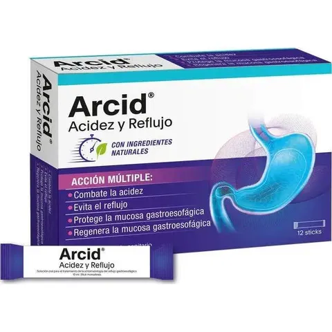 Arcid ® Acidez y Reflujo 12uds – imagen 2