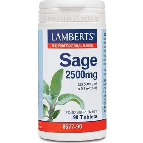 Lamberts SALVIA 2500mg 90 Tabs – imagen 2