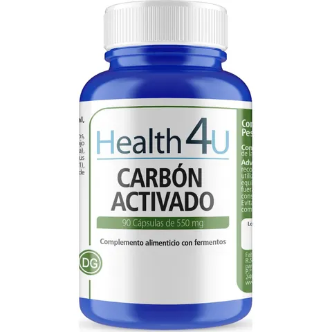 H4U Carbón Activado 90 cápsulas – imagen 2