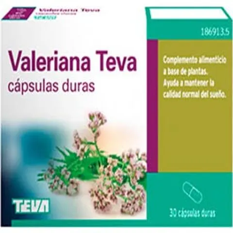 Teva valeriana teva 200mg 30caps – imagen 2
