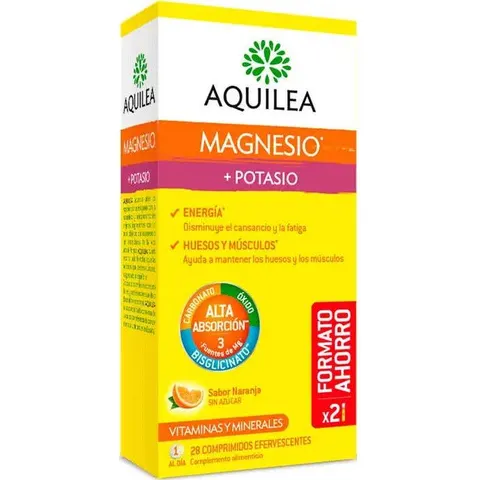 Aquilea Magnesio + Potasio 28comp – imagen 2